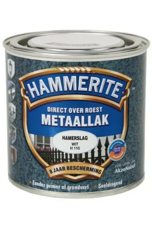 Hammerite Hamerslag Wit H110 Express Levering